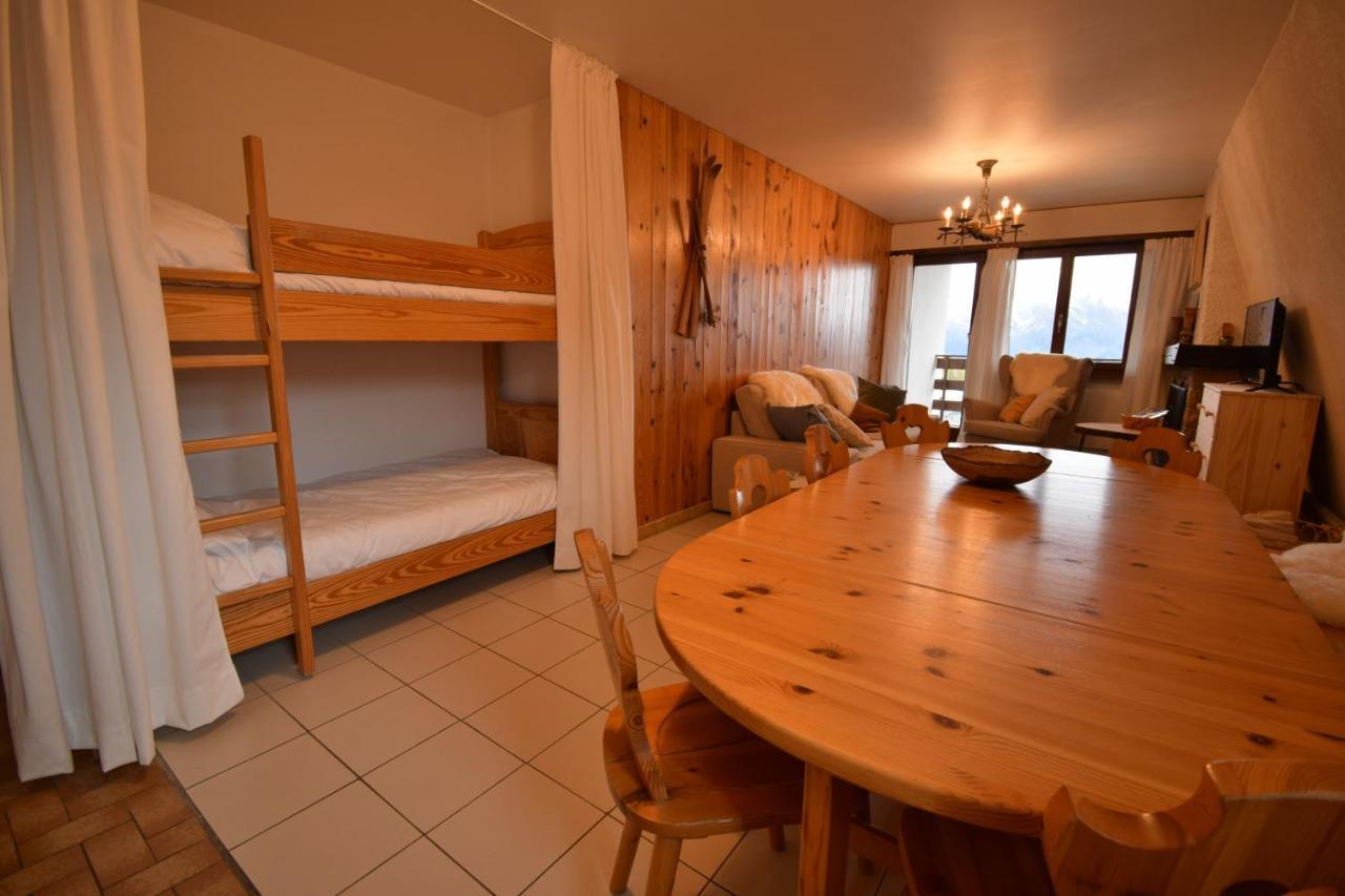 Apartment Mont-Parrain La Tzoumaz Bagian luar foto