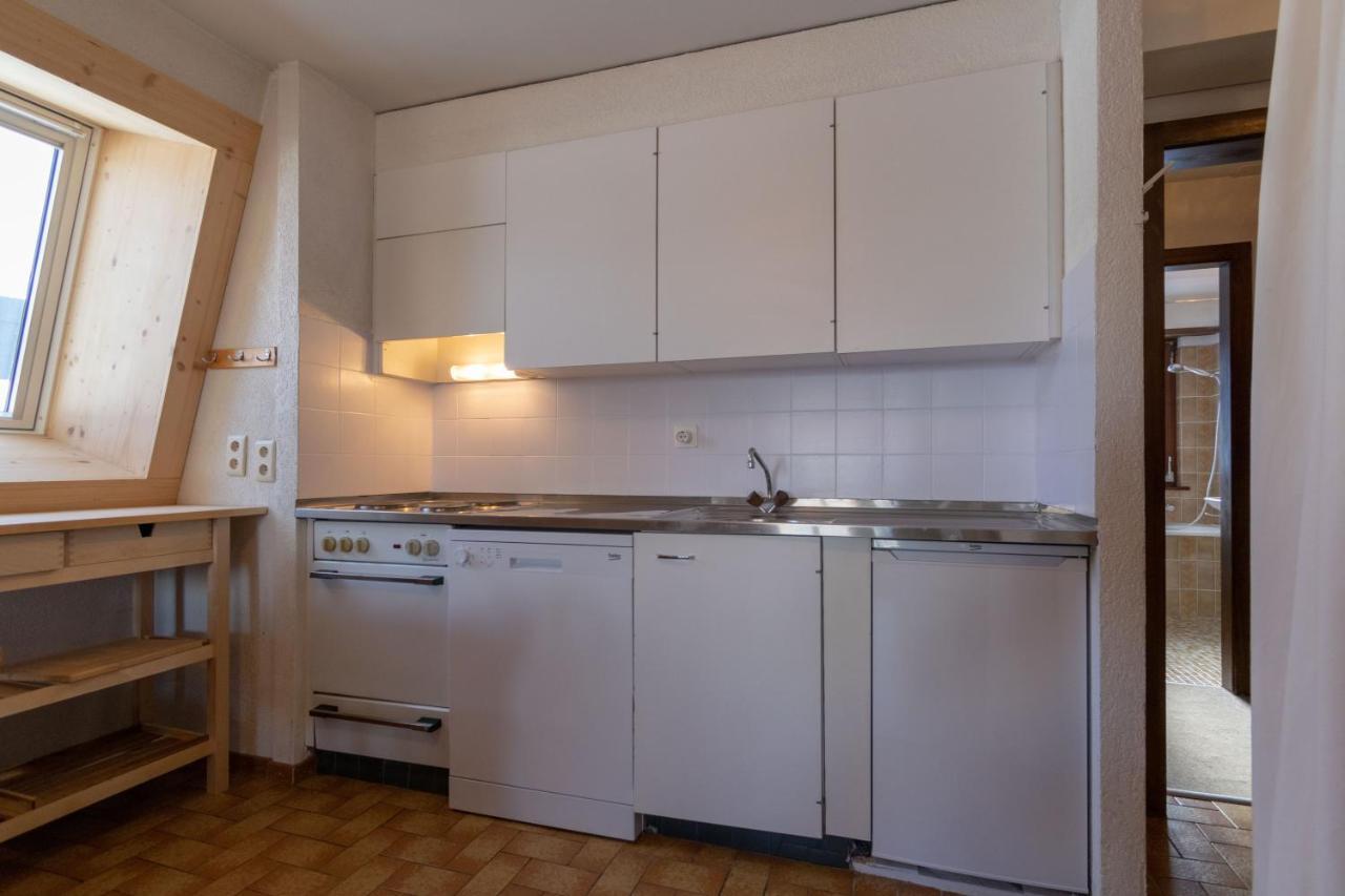 Apartment Mont-Parrain La Tzoumaz Bagian luar foto