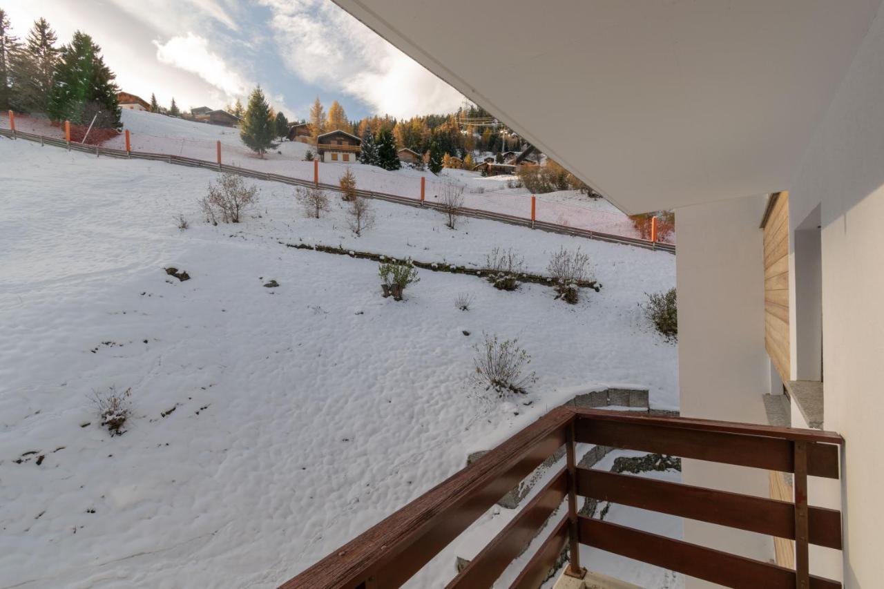 Apartment Mont-Parrain La Tzoumaz Bagian luar foto