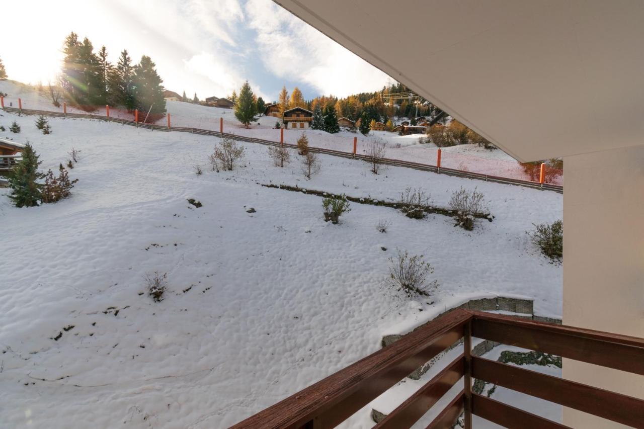 Apartment Mont-Parrain La Tzoumaz Bagian luar foto