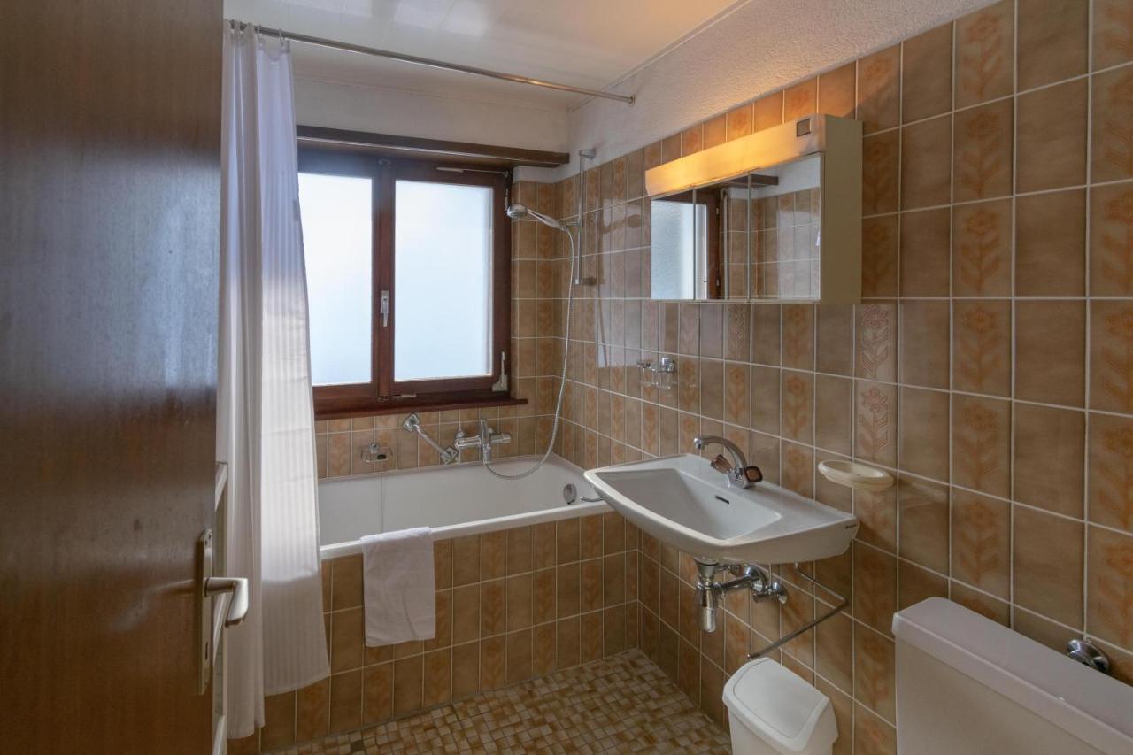 Apartment Mont-Parrain La Tzoumaz Bagian luar foto